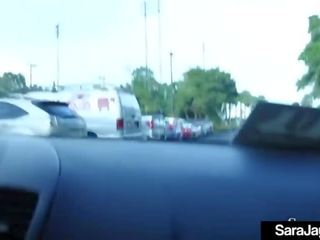 Makinë pooling pidh njëpasnjëshëm sara jay merr i paaftë i mbushur nga i madh keq shpoj driver